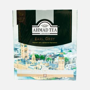 Чай Ахмад Эрл Грей бергамот пакетированный с/я 100*2г