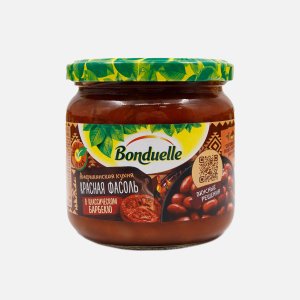 Фасоль Бондюэль красная в классическом барбекю ст/б 350мл