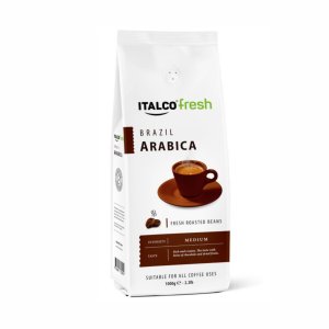 Кофе Италко Фреш Арабика Бразил в зернах 1000г