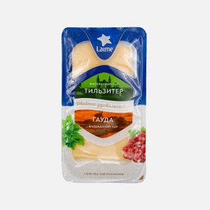 Ассорти сыров Лайме Гауда и Тильзитер п/тверд 160г