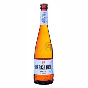 Пиво Бергауэр Классическое свет фильтрованное пастеризованное 4.8% ст/б 0,5л