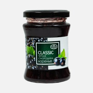 Варенье Сибирская ягода Черная смородина ст/б 300г