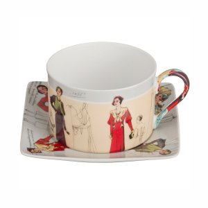 Чайная пара Лефард 180мл фарфор 22х15х8см 86-2179