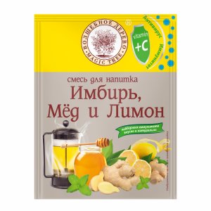 Смесь для напитка Волшебное дерево Имбирь/Мёд и Лимон 35г