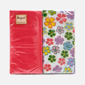 Салфетки БукетОригиналЛюкс Летние цветы Микс кр бум 17х17 2сл20лис