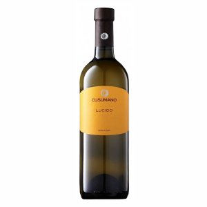 Вино Кусумано Лучидо Сицилия ДОК ординарное сортовое белое сухое 11.5-12.5% ст/б 0,75л