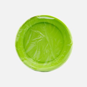 Тарелка Фопос 165мл Био зеленая 10шт ПП 17х17х1,5см