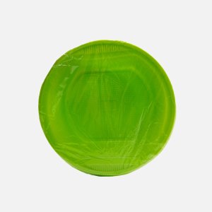 Тарелка Фопос 500мл Био зеленая 10шт ПП 17х17х5,5см