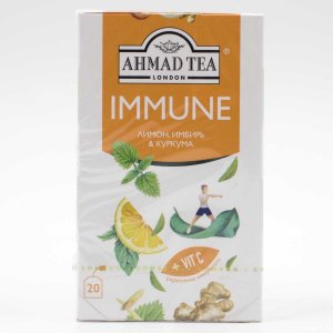 Напиток чайный Ахмад Имьюн Лимон/имбирь 20п*1,5г