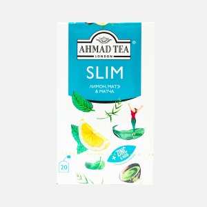 Напиток чайный Ахмад Слим Лимон/матэ/матча 20п*1,5г к/к 30г