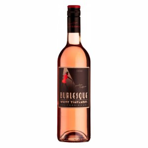 Вино Бутино Бурлеск Уайт Зинфандель Розе ординарное сортовое розовое полусладкое 10-11% ст/б 0,75л