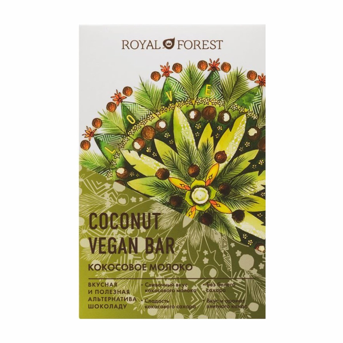 Шоколад Royal Forest Vegan Coconut