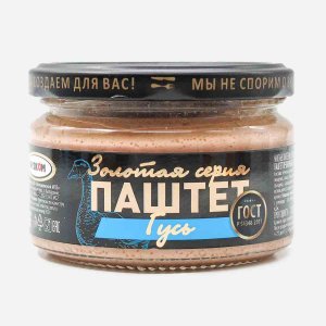 Паштет Рузком Гусь ГОСТ ст/б 200г