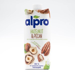 Напиток Алпро ореховый Фундук/пекан обогащенный кальцием т/п 750мл