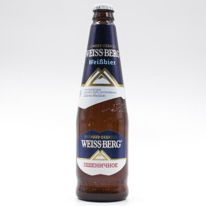 Пиво Вайс Берг пшеничное светлое нефильтрованное неосветленное пастеризованное 4.7% ст/б 0,44л