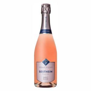 Вино игристое Креман д'Эльзас Бестхайм Брют Розе выдержанное розовое брют 12-12.5% 0,75л