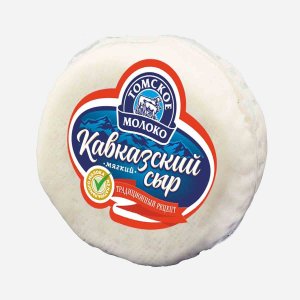 Сыр Томское молоко Кавказский мягкий 45% пл/уп 300г