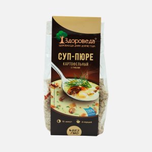 Суп-пюре Здороведа картофельный с грибами 110г