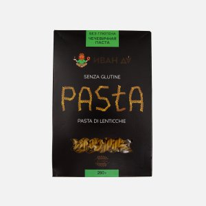 Мак. изд. Иван Да Паста Чечевичная безглютеновая к/к 250г