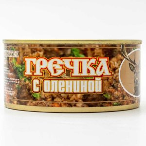 Гречка с олениной Деликатес Дичь ж/б/ключ 325г