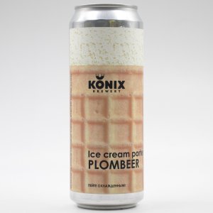 Напиток пивной Коникс Портер мороженое Пломбир пастеризованное 7% ж/б 0,45л