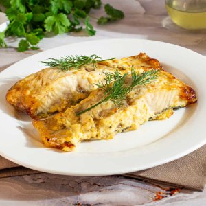 Осетр По-монастырски из Русской печи вес