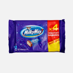 Батончик Милки Вэй шоколадный пл/уп 4*26г