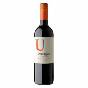 Вино Ундуррага Каберне Совиньон молодое сортовое красное сухое 7.5-13% ст/б 0,75л