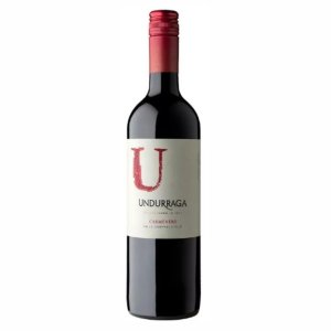 Вино Ундуррага Карменер молодое сортовое красное сухое 7.5-13% ст/б 0,75л