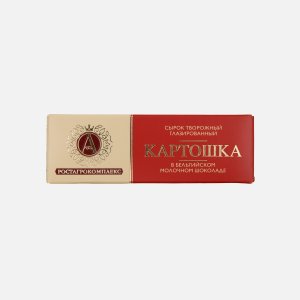 Сырок А.Ростагрокомплекс творожный глазированный Картошка в молочном шоколаде 20% 50г