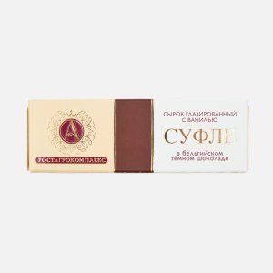 Сырок А.Ростагрокомплекс тв/гл Суфле в темн шокол 15% 40г