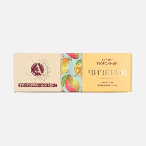 Десерт творож А.Ростагрокомплекс Чизкейк манго/семена чиа 15% 40г