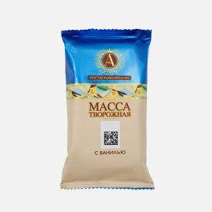 Масса творожная А.Ростагрокомплекс с ванилью 13% 80г