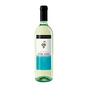 Вино Боккантино Катарратто Пино Гриджио Терре Сицилиане белое сухое 12% ст/б 0,75