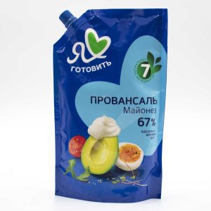 Майонез Я люблю готовить Классическ провансаль 67% дой/пак 700мл/672г
