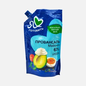 Майонез Я люблю готовить Классическ провансаль 67% дой/пак 390мл/374г