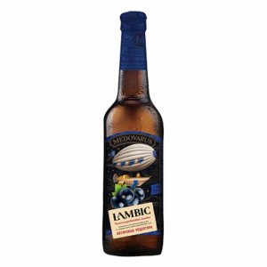 Напиток Медоварус Медовый Черносмородиновый Ламбик 4.8% ст/б 0,33л