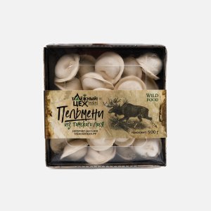 Пельмени Таежный цех из томского лося 500г