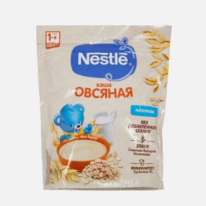 Каша Нестле Овсяная сухая молочная с 6мес м/у 200г