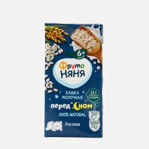 Кашка ФрутоНяня Перед сном молочно-рисовая с 6мес т/п 200мл