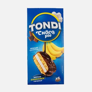Пирожное Тонди Чоко пай банан 180г