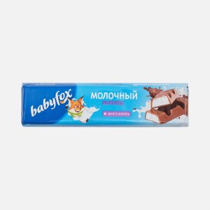 Шоколад Бэбифокс с молочной нач 45г