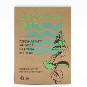 Напиток чайный Рамук Двойная мята 20пак*1,5г