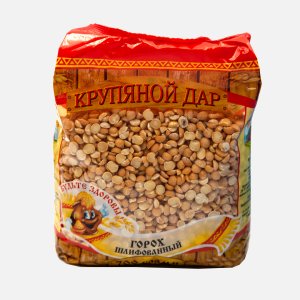 Горох Крупяной дар колотый шлифованный пл/пак 700г