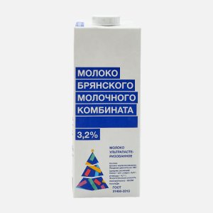 Молоко БМК ультрапастеризованное 3.2% т/п 1000мл