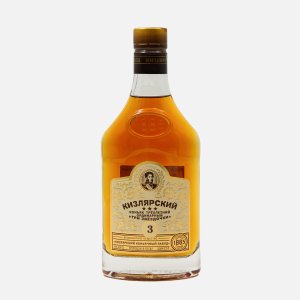 Коньяк Кизляр Три звездочки трехлетний орд 40% с/б/фл 0,25л