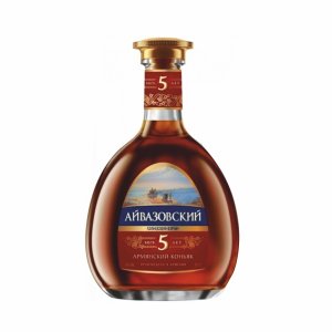Коньяк Айвазовский Армянский ординарный пятилетний 40% ст/б 0,5л
