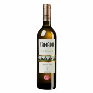 Вино Тамада Пиросмани выдержанное белое полусладкое 10-11.5% ст/б 0,75л