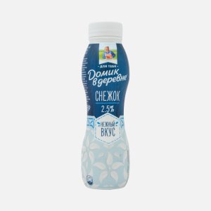 Продукт к/м ДВД Снежок 2.5% пл/бут 270г