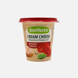Сыр Бонфесто творож Крем Чиз Вяленые томаты 65% пл/ст 125г